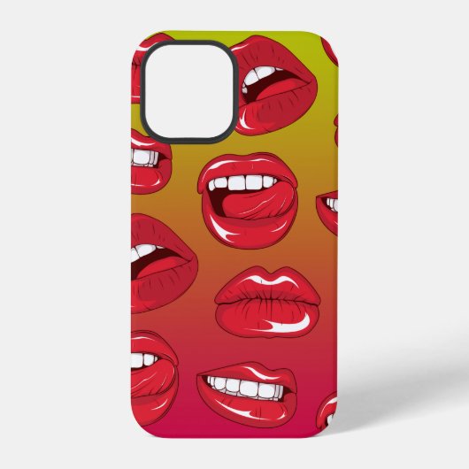hete lippen iPhone hoesje (Achterkant)