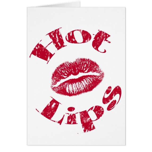 Hete lips, rode lips (Voorkant)