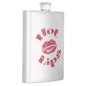 Hete lips, rode lips heupfles (Rechts)