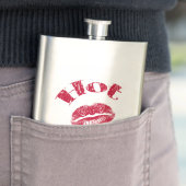 Hete lips, rode lips heupfles (Voorbeeld)