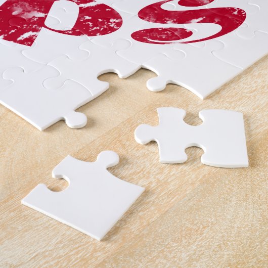 Hete lips, rode lips legpuzzel (Zijkant)