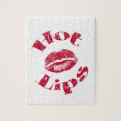 Hete lips, rode lips legpuzzel (Verticaal)