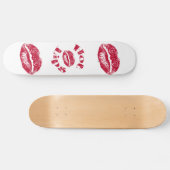 Hete lips, rode lips skateboard (Horizontaal)