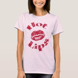 Hete lips, rode lips t-shirt