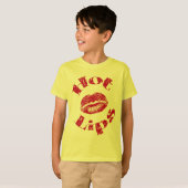 Hete lips, rode lips t-shirt (Voorkant volledig)