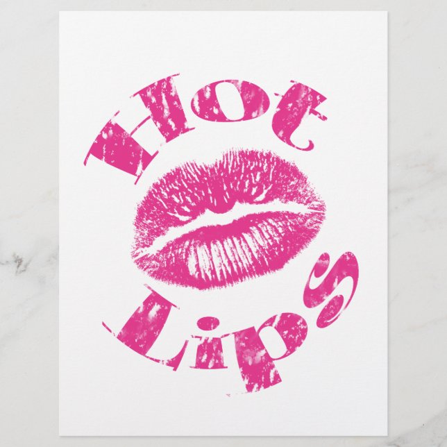 Hete lips! Roze lips (Voorkant)