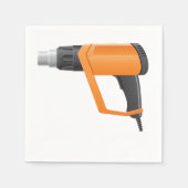 Hete Lucht Pistool Papieren servetten (Voorkant)