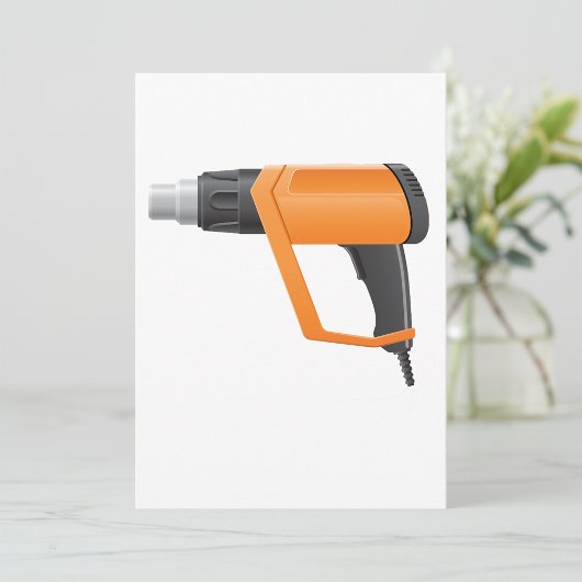 Hete lucht Pistool uitnodigingen