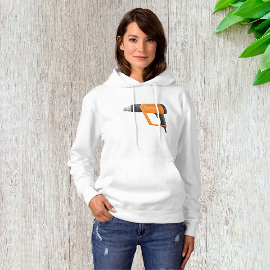 Hete lucht Pistool Vrouwen Hoodie