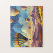 Hete Luchtballon 2 Gemakkelijke Brain Art Puzzels  (Verticaal)