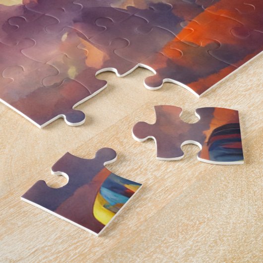 Hete Luchtballon 2 Gemakkelijke Brain Art Puzzels  (Zijkant)