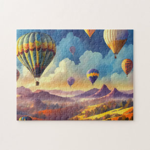 Hete Luchtballon 2 Gemakkelijke Brain Art Puzzels 
