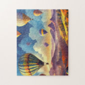 Hete Luchtballon 2 Gemakkelijke Brain Art Puzzels  (Verticaal)