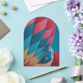 hete luchtballon  acryl uitnodigingen (Insitu (Huwelijk))