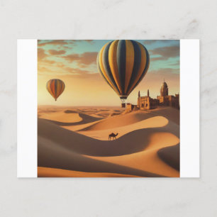Hete Luchtballon Avontuur Briefkaart