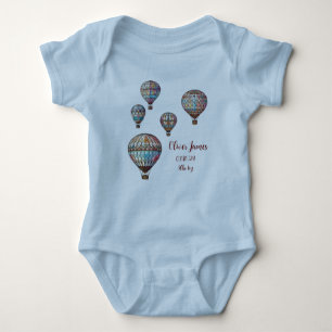 Hete Luchtballon Baby Één stuk T-shirt
