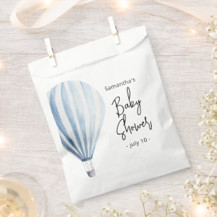 Hete luchtballon - baby shower bedankzakje