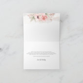 Hete Luchtballon Baby shower Dank u Bedankkaart (Binnen)