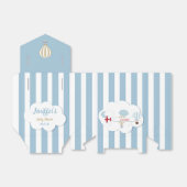 Hete Luchtballon Baby shower Favor Box Bedankdoosjes (Uitgevouwen)