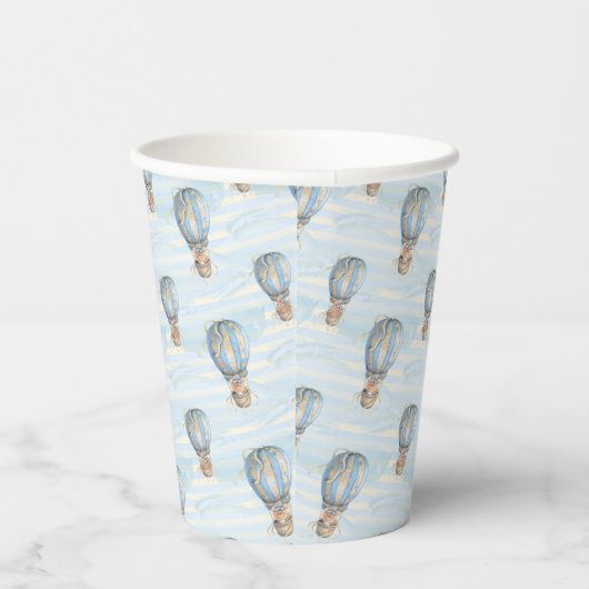 Hete Luchtballon Boho Verjaardag Papieren Bekers (Rechts)