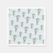 Hete Luchtballon Boho Verjaardag Servet (Voorkant)