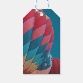 hete luchtballon  cadeaulabel