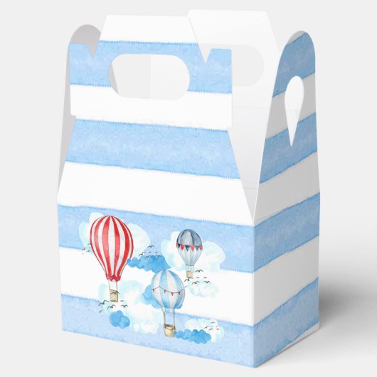 Hete Luchtballon Favor Box Bedankdoosjes (Geopend)