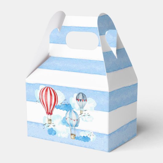 Hete Luchtballon Favor Box Bedankdoosjes (Voorkant Zijde)