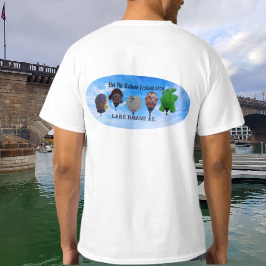 Hete Luchtballon Festival 2024 Tweekleurige Koffiemok