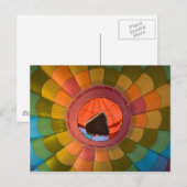 Hete Luchtballon Foto van Great Reno Race Briefkaart (Voorkant / Achterkant)