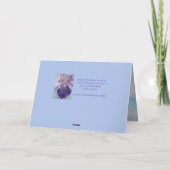 Hete luchtballon Get Well Soon betekent naam Kaart (Achterkant)