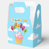 Hete luchtballon gunstbox bedankdoosjes (Geopend)