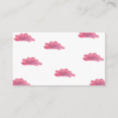 Hete luchtballon, Hoeveel snoepjes baby shower spe Informatiekaartje (Achterkant)