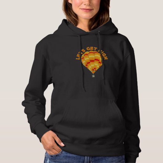 hete luchtballon hoodie (Voorkant)