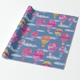 Hete Luchtballon Inpakpapier