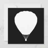 hete luchtballon kaart (Voorkant)