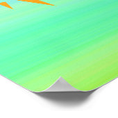  Hete Luchtballon Kids Verjaardagsfeestbanner Poster (Hoek)