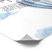 Hete luchtballon - Late Night luiers Poster (Hoek)