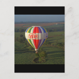 Hete luchtballon, Luchtvaart 1983_Classic Briefkaart