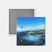 Hete Luchtballon Magneet - Napa Valley (Voorkant / Achterkant)