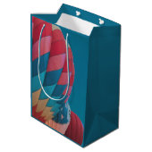 hete luchtballon medium cadeauzakje (Achterkant Gekanteld)