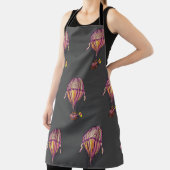 Hete luchtballon met hart schort (Insitu)