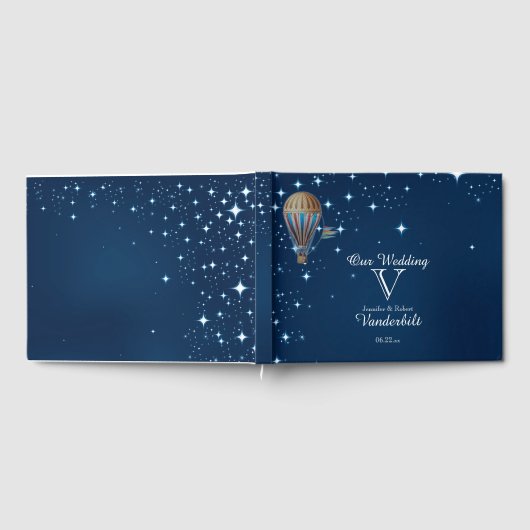 Hete Luchtballon Nacht Bruiloft Gastenboek (Volledig)