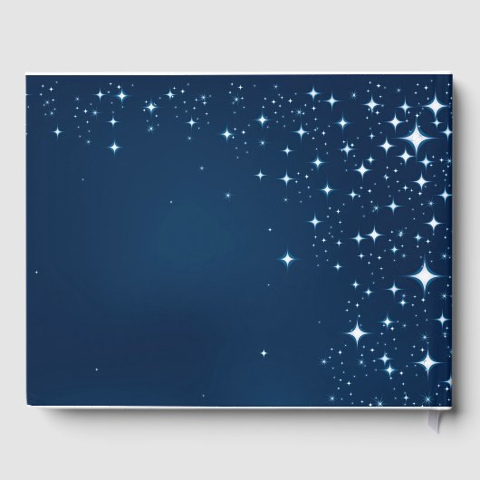  Hete Luchtballon Nacht Bruiloft Gastenboek (Achterkant)