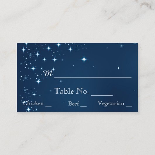  Hete Luchtballon Nacht Trouwplaats Kaarten Plaatskaartje (Voorkant)