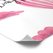 Hete luchtballon - Noem dat baby food Poster (Hoek)