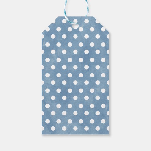 Hete Luchtballon Olifant Baby shower Label Cadeaulabel (Achterkant)