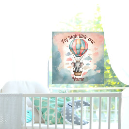 Hete Luchtballon Olifant Raamsticker