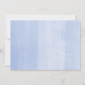 Hete luchtballon omhoog en weg jongen baby shower kaart (Achterkant)