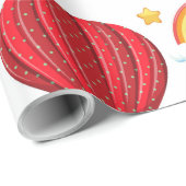 Hete Luchtballon ontwerp Cadeaupapier (Rol Hoek)